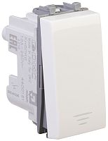 Выключатель модульный DKC Avanti 1-кл. 1 мод. белое облако картинка